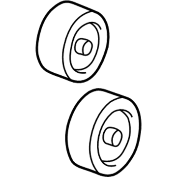 Buick 12537146 Idler Pulley