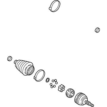 Cadillac 26075596 Outer Joint Assembly