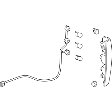 GM 19417444 LAMP ASM,TAIL