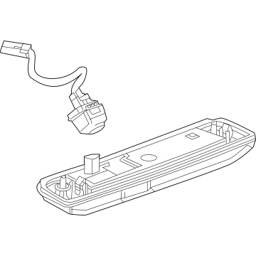 Chevy 42767344 License Lamp Assy