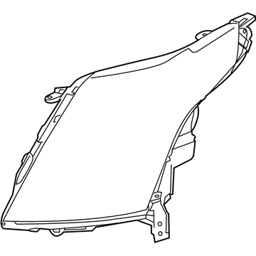 Cadillac 22853880 Lens & Housing