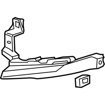 GM 25776398 Bracket Assembly, Front Bumper Fascia Outer