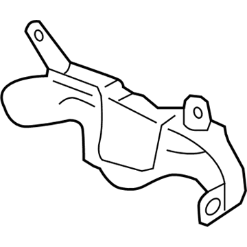 Pontiac 12587497 Exhaust Manifold Heat Shield