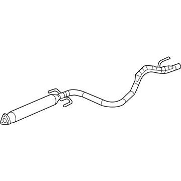 Saturn 15887590 Exhaust Pipe