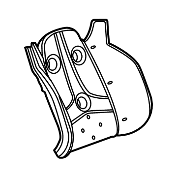 GM 84659309 Pad Assembly, F/Seat Bk