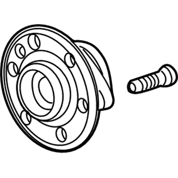 GMC 13552419 Hub Assembly