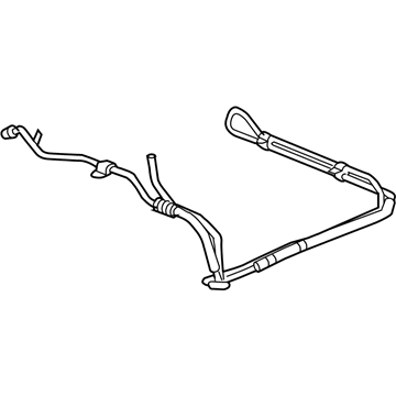 2005 Buick Rendezvous Power Steering Hose - 15818461