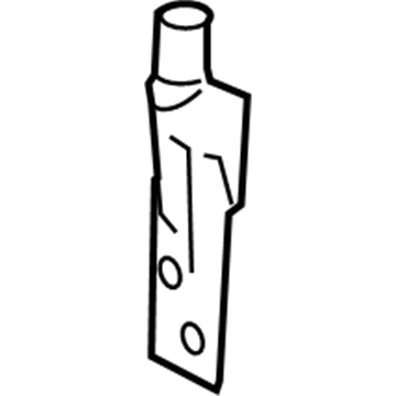 Pontiac 15878187 Antenna Mast Bracket