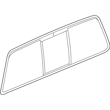 GMC 25778780 Back Glass