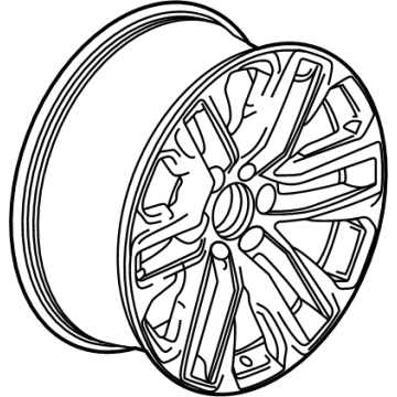 GMC 84647039 Wheel, Alloy