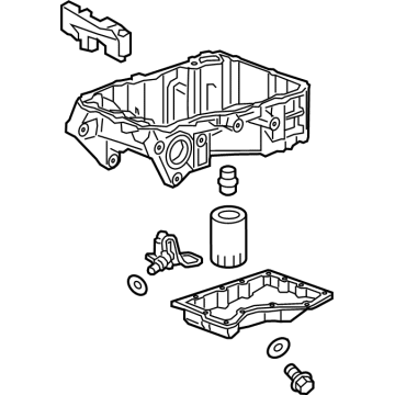 Buick 12716560 Upper Oil Pan