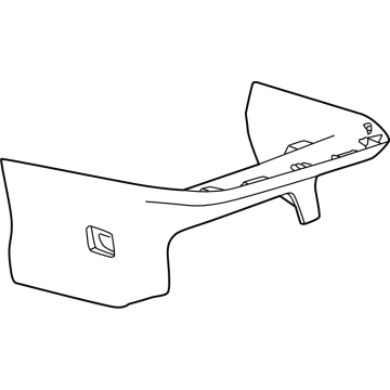 GM 85530832 PANEL-I/P LWR CTR TR *ATMOSPHERE