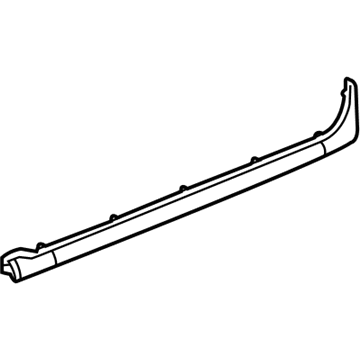 Cadillac 15907763 Lower Weatherstrip