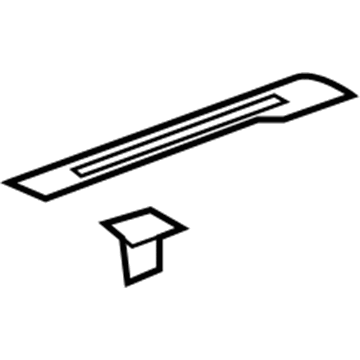 Chevy 15804102 Front Sill Plate