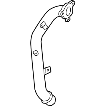 Chevy 55515946 Outlet Pipe