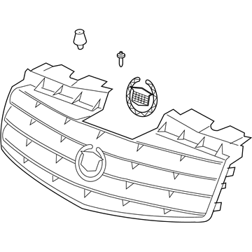 Cadillac 25763160 Grille