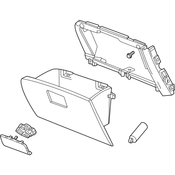 Chevy 60002813 Glove Box Assembly