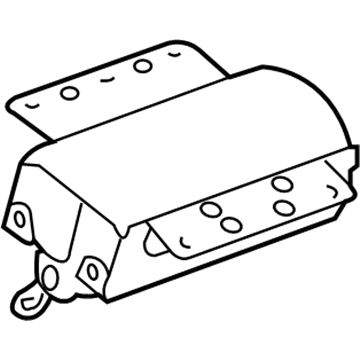 GM 22903018 Airbag,Instrument Panel