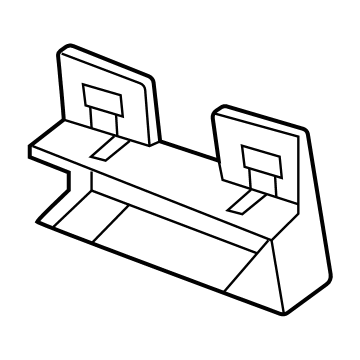 GM 84577729 Bracket, Ign Lk Key Xmtr Ant