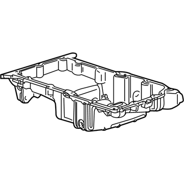 Saturn 19256218 Oil Pan