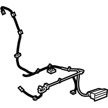 GM 20840606 Harness Assembly, Front Seat Wiring