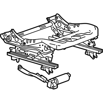 Buick 13577651 Cushion Frame