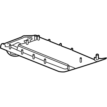 Cadillac 84543242 Inner Panel