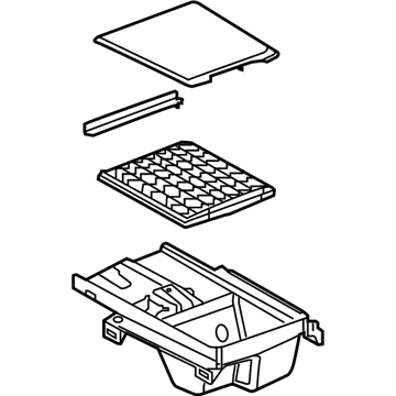 Cadillac 84659054 Compartment