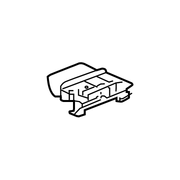 GM 84763806 Latch Assembly, F/Flr Cnsl A/Rst *Black