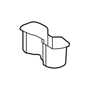 Cadillac 84543248 Cup Holder