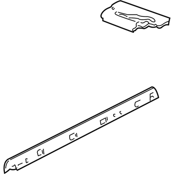 GM 15647801 Extension, Floor Panel (Lh)