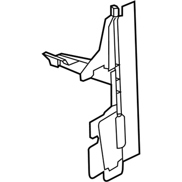 GM 22839787 Baffle, Radiator Air Side