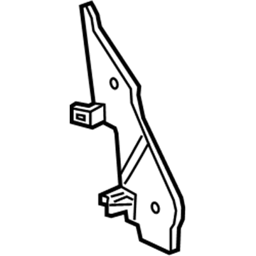 GM 84825270 Baffle Assembly, Body H/Plr Upr