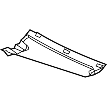 GM 13306079 Deflector Assembly, Air Inlet Deflector Water