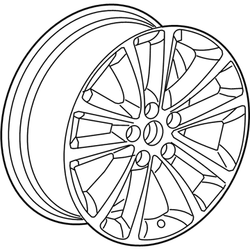 2013 Buick Verano Spare Wheel - 22758351