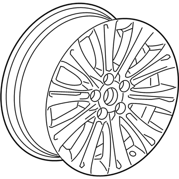 2017 Buick Verano Spare Wheel - 22791064