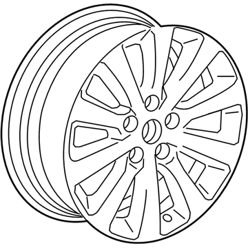 2012 Buick Verano Spare Wheel - 22758350