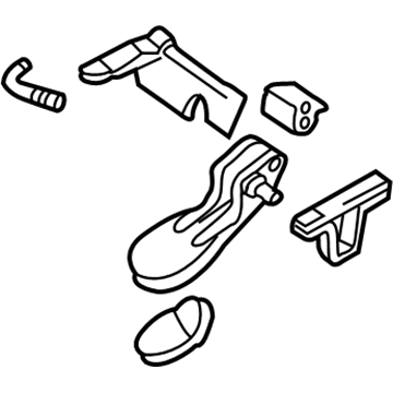 GM 10193299 LATCH, Folding and Hard Top Front Rail