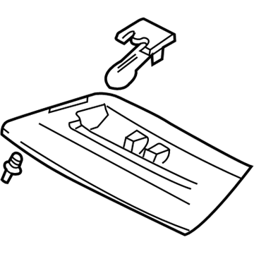 GM 10282824 BOW, Folding Top Front Bow