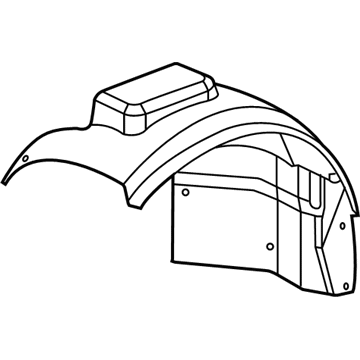 Cadillac 15829491 Fender Liner