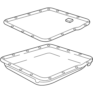 GM 24240206 Pan Assembly, Automatic Transmission Fluid