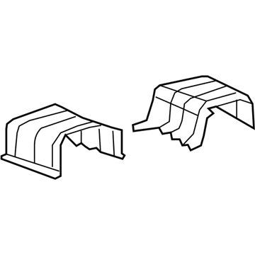 GM 92252128 Shield, Exhaust Muffler Heat