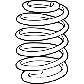 2007 Chevy Monte Carlo Coil Springs - 22133028