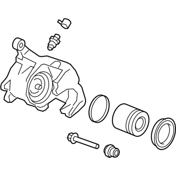 GMC 13537065 Caliper Assembly