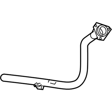 Buick LaCrosse Fuel Filler Hose - 25839775