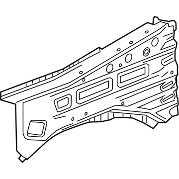 Chevy 23229849 Side Rail