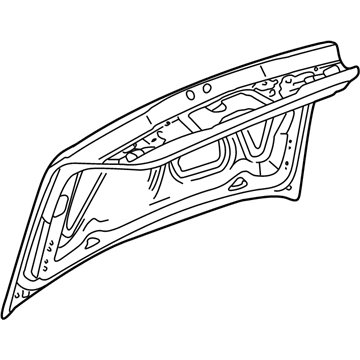 GM 25669458 Lid Assembly, Rear Compartment