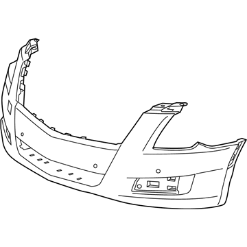 Cadillac 19303148 Bumper Cover