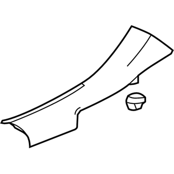 Buick 23330925 Rear Sill Plate