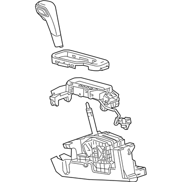 GM 22860734 Control Assembly, Automatic Transmission *Red